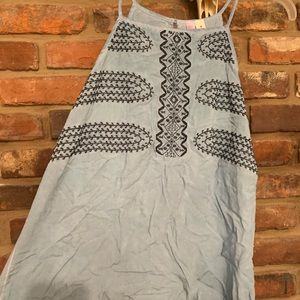 Greyish/Blue tank top